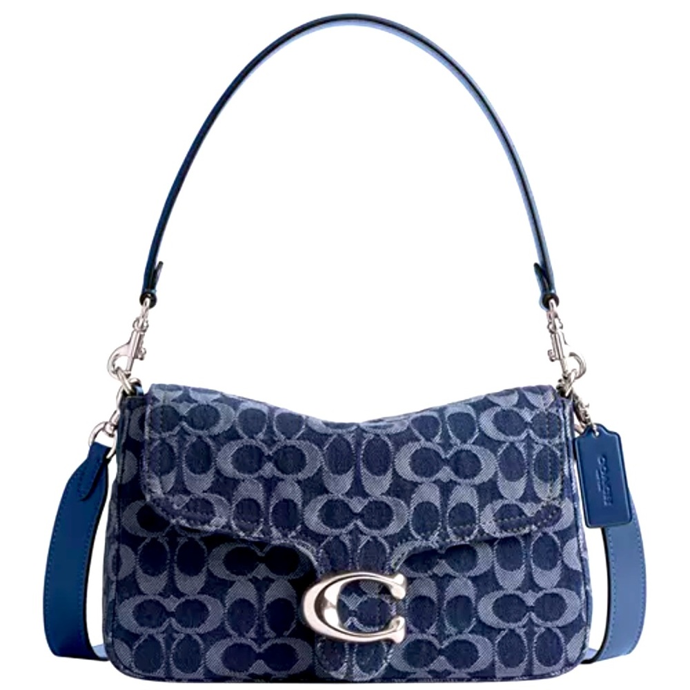 Coach Blue Shoulder COACH
Soft Denim Tabby Shoulder Bag